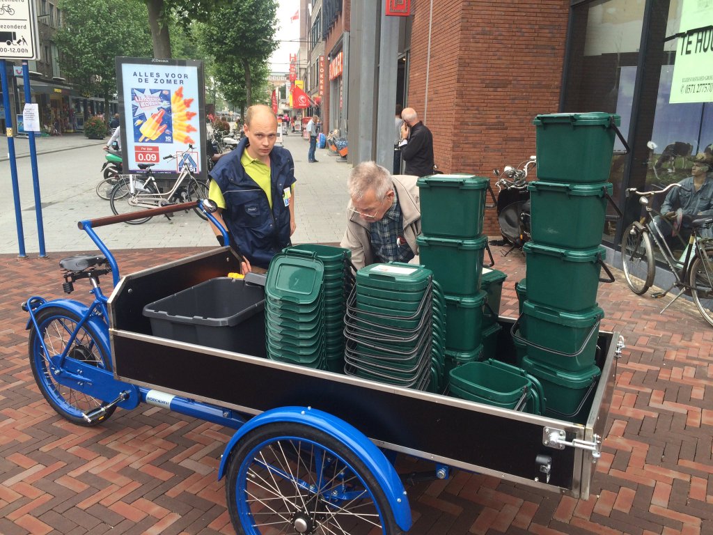 bakfiets gemeentelijke inzameling Bakfiets gemeentelijke inzameling